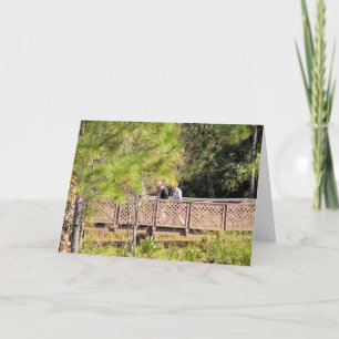 Wederzijdse geboortedag Natuur Walk & Two Mannelij Kaart