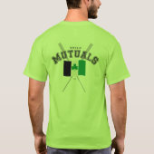 Wederzijdse roeiclub, Buffalo NY Oars T-shirt (Achterkant)