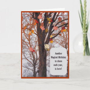 Wederzijdse verjaardag kaart