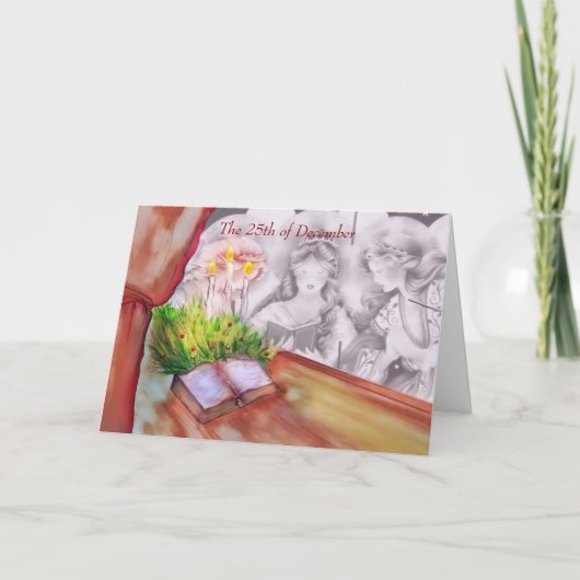 Wederzijdse Verjaardag op de Dag van Kerstmis Feestdagen Kaart (Voorkant)