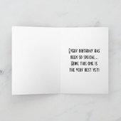 WEDERZIJDSE VERJAARDAG VOOR MIJN BESTE VRIEND KAART (Binnen)