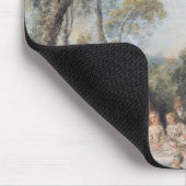 Wedfeest in het dorp muismat (Hoek)