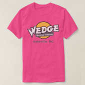 Wedge Brewery Asheville NC T T-shirt (Design voorkant)
