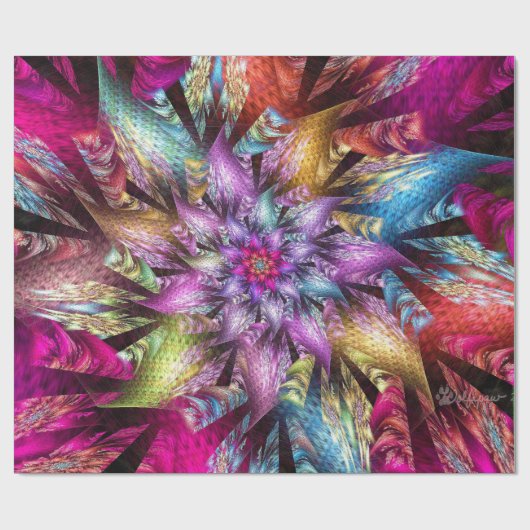 Wedge Julia Spiral Cadeaupapier (Vlak)