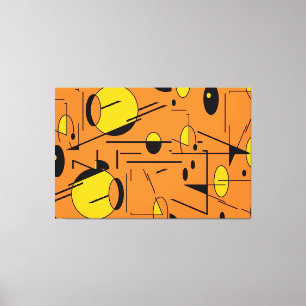 Wedge of the Atomic Monster beroemd gemaakt door K Canvas Afdruk