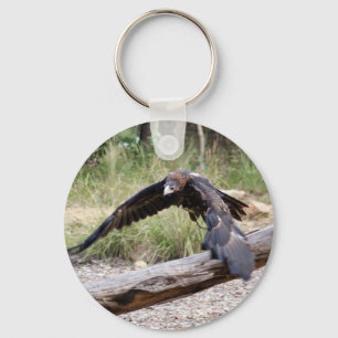 Wedge Tail Eagle Flying Sleutelhanger