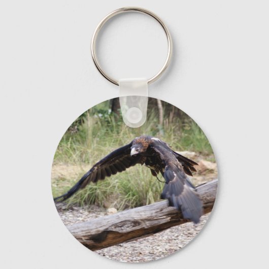Wedge Tail Eagle Flying Sleutelhanger (Voorkant)