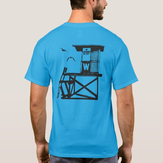 Wedge Tower - Newport Beach, Ca  T-shirt (Achterkant)