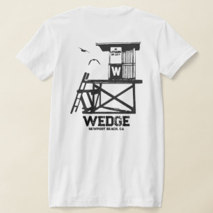 Wedge Tower T-Shirt (Dames)  Newport Beach, Ca 