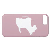 Wedgewof Scottish Terrier Pink Case-Mate iPhone Case (Achterkant (Horizontaal))
