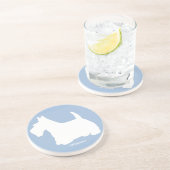 Wedgewof Scottish Terrier Zandsteen Onderzetter (Zijkant)