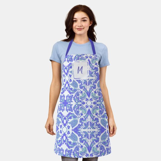 Wedgewood Apron Schort (Gedragen)