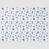 Wedgewood Blue Ocean Creatures! Tissuepapier (Voorkant)