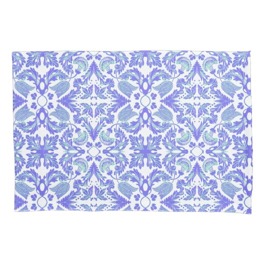 Wedgewood Floral Kussensloop (Voorkant-Links)