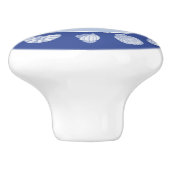 Wedgewood Vis en schelpen Keramische Knop (Zijkant)