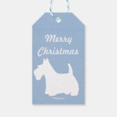 Wedgewoof Schotse terriër Cadeaulabel (Achterkant)