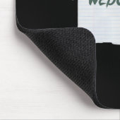 Wedgie Me Funny Gezegde met tape en pijlrichtlijne Muismat (Hoek)