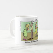 Wedgie Support Group Cartoon Gifts & Collectibles Koffiemok (Voorkant links)