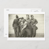 WEDGIE! Vintage Foto Briefkaarten 1940 (Voorkant / Achterkant)