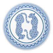 Wedgwood Cheetahs Keramische Lade Trek Keramische Knop (Voorkant)