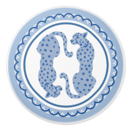 Wedgwood Cheetahs Keramische Lade Trek Knop