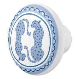 Wedgwood Cheetahs Keramische Lade Trek Knop