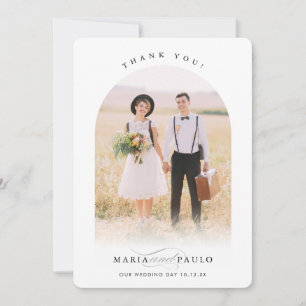 WEDING BEDANKT koppelen fotografie lijst Kaart