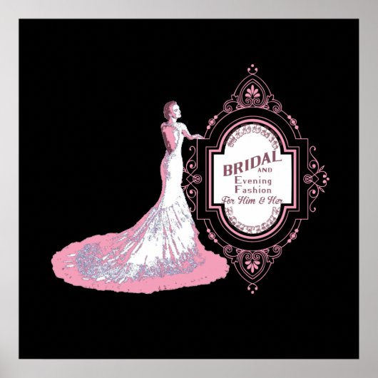 WEDING BOUTIQUE - Poster (Voorkant)