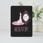WEDING BOUTIQUE ~ Reply / RSVP-kaart RSVP Kaartje (Staand voorkant)