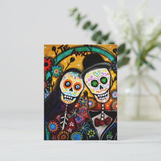 WEDING BRIEFKAART (Staand voorkant)