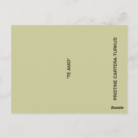 WEDING BRIEFKAART (Achterkant)