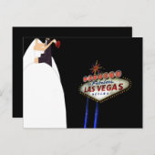 WEDING in het Briefkaart van Fabulous Las Vegas (Voorkant / Achterkant)