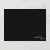 WEDING in het Briefkaart van Fabulous Las Vegas (Achterkant)