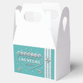 WEDING in Las Vegas GABLE Favor Box Bedankdoosjes (Geopend)