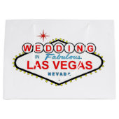 WEDING IN LAS VEGAS GIFT BAG GROOT CADEAUZAKJE (Voorkant)