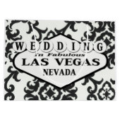 WEDING in Las Vegas Gift Bag Large Cadeautasje (Achterkant)