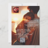 WEDING INVITATION KAART (Achterkant)