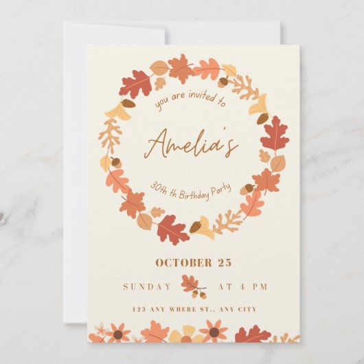 WEDING INVITATION KAART (Voorkant)