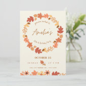 WEDING INVITATION KAART (Staand voorkant)