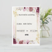 WEDING KAART (Staand voorkant)