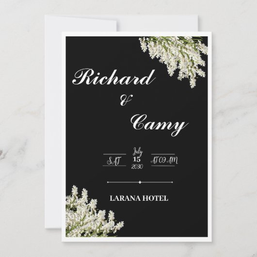 Weding Kaart (Voorkant)