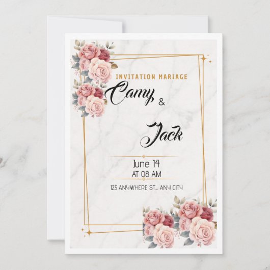 Weding Kaart (Voorkant)