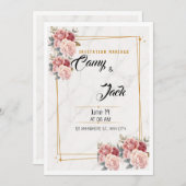 Weding Kaart (Voorkant / Achterkant)