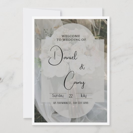 Weding Kaart (Voorkant)