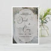 Weding Kaart (Staand voorkant)