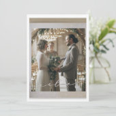 WEDING KAART (Staand voorkant)