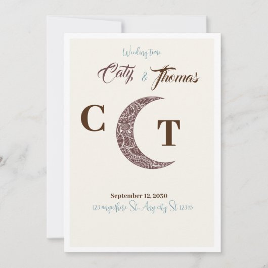 Weding Kaart (Voorkant)