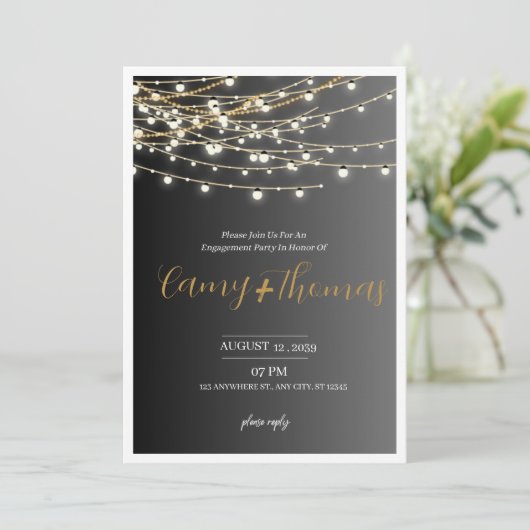 Weding Kaart (Staand voorkant)