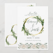 Weding Kaart (Voorkant / Achterkant)