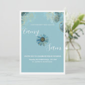 Weding Kaart (Staand voorkant)